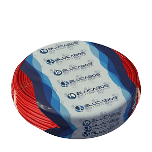 Fio Flexível 10,0mm 100m Vermelho SCCable/Blucabos
