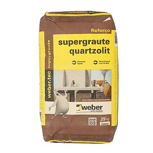 Argamassa Super Graute 25kg Quartzolit