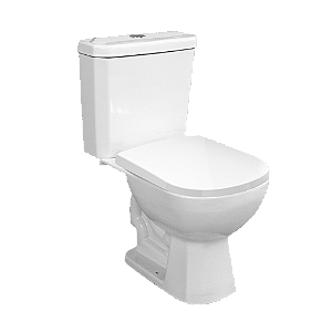 Vaso Sanitário Com Caixa Acoplada Square Branco LORENZETTI