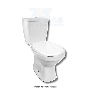 Combo Loren One Vaso Sanitário/Caixa Acoplada/Acessórios Lorenzetti