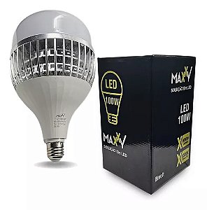Lâmpada LED 6500K Branca 100W Maxxy