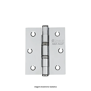 Dobradiça Zincada Ref.850 3 Peças Silvana