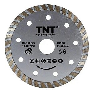 Disco Diamantado Turbo 110mm TNT