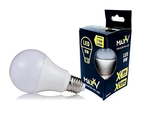 Lâmpada LED 9W Bulbo 6500K Maxxy