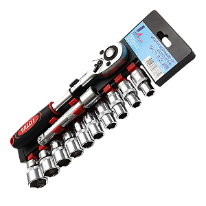 Jogo de Chaves Tipo Soquete Sextavado 4428 Lotus