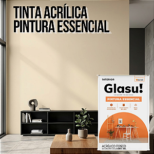 Tinta Acrílica Pintura Essencial 18 L Areia Glasu
