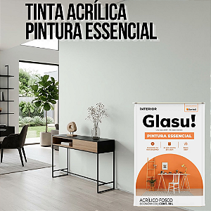 Tinta Acrílica Pintura Essencial 18 L Gelo Glasu