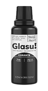 Corante Preto 50ml Glasu