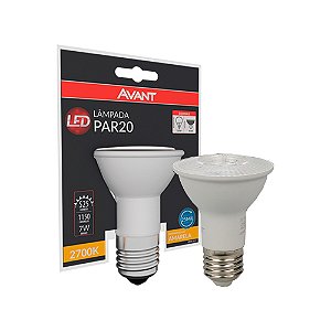 lampada led par20 4000k 7w e27 avant