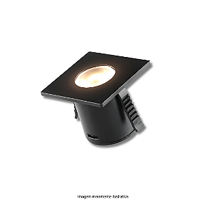 Mini Spot Elegance Quadrado 1,5W 2700K AVANT