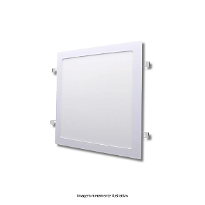 Painel Led Quadrado Embutir 18W 6K AVANT