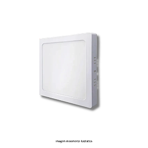 Painel LED Quadrado de Sobrepor 18W 6500K AVANT