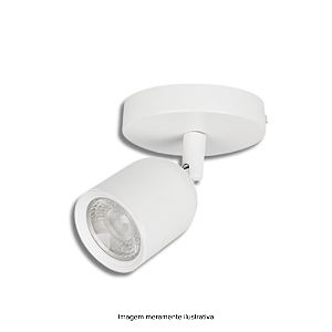 Spot Trilho Elegance 7W 3000k Bivolt Branco Avant