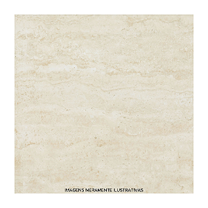 Porcelanato "A" 59x59 Atena Marfim Polido Retificado Eliane