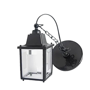 Pendente Colonial Preto  SYKALIGHT