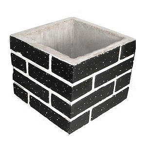 Prolongador 25cm 30X30 P/Chaminé/Churrasqueira HD Black Pintado