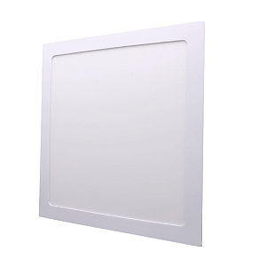 Painel Led Quadrado Embutir 12W Branco 6k PS Rajix