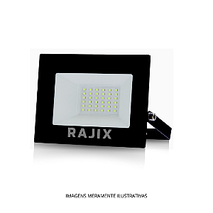 Refletor Led 100W 6500k IP66 Rajix