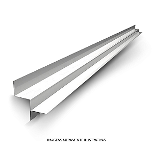 Perfil DryWall Tabica Lisa 3M Aço 40X48