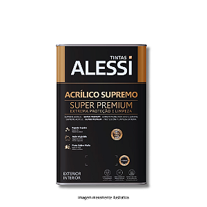 Tinta Acrílica Supremo Super Premium 18L Branco Alessi