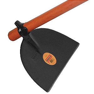 Enxada Estreita 22cm Com Cabo Pandolfo