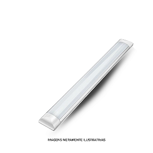 Luminária Slim Linear 18W 60cm Vit