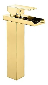Misturador Monocomando Lavatório Dourado DC-6006AG Deckcasa