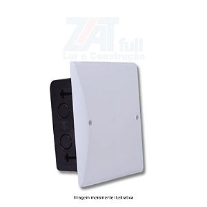 Caixa Passagem Embutir 16x16 AC&A Brasil