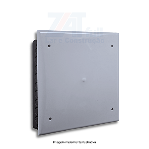 Caixa Passagem Embutir 41x41 AC&A Brasil