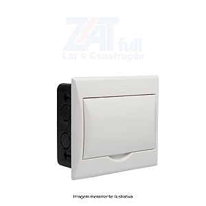 Quadro Distribuição 3/4 Disjuntores Embutir AC&A Brasil