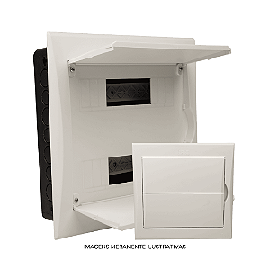 Quadro Distribuição 24/36 Disj. Embutir AC&A