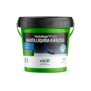 Manta Liquida Vedalage 3,6L Preto Viapol