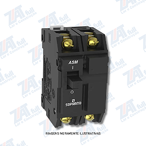 Disjuntor Bipolar Nema 60A Soprano