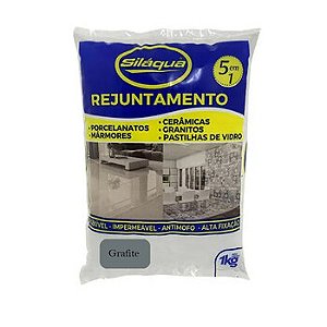 Rejunte 1Kg Cinza Silaqua