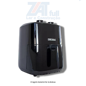 Fritadeira Elétrica Premium Air Fryer 1200W 3,4L Startools