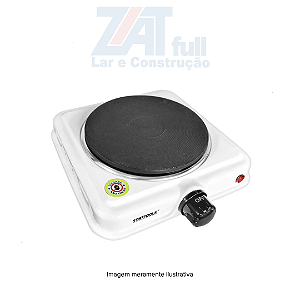 Fogareiro Elétrico Portátil 1 Boca 1000W 127V Startools