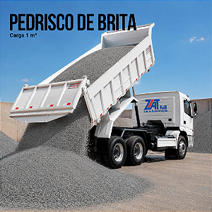 Pedrisco de Brita Carga 1 m³