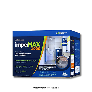 Impermax 1000 Impermeabilizante Semiflexível Fibras 18 kg Votoran