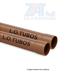 Tubo PVC Soldável 50mm Barra 6m L.O.