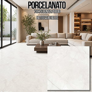 Porcelanato "A" 78x78 Donna Polido Retificado Belle