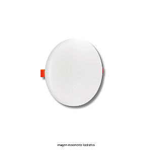 Painel Led Redondo Borda Infinita Deluxe Embutir 24W 4000K AVANT