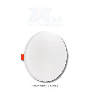 Painel Led 24W Redondo Borda Infinita Embutir 4000k Deluxe Avant