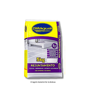 Rejunte 5kg Grafite Silaqua