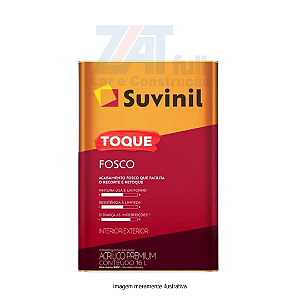 Tinta Acrílica Toque Fosco 16L Branco Suvinil