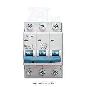 Disjuntor Tripolar 32A Din 3kA Residencial Elgin