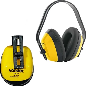 Protetor Auricular Abafador de Ruído Concha Vonder