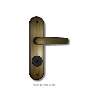 Kit Fechadura Tetra Madrid 1002/04 Linha Oxidada Hela