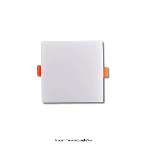 Painel Led Flat Deluxe Quadrado Embutir 18W 4000K AVANT