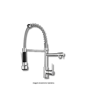 Torneira Cozinha Misturador Monocomando Premium Cromada ZRZ