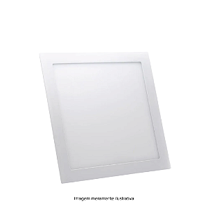 Painel Led 40W Alumínio Quadrado Embutir 6500k Ledz